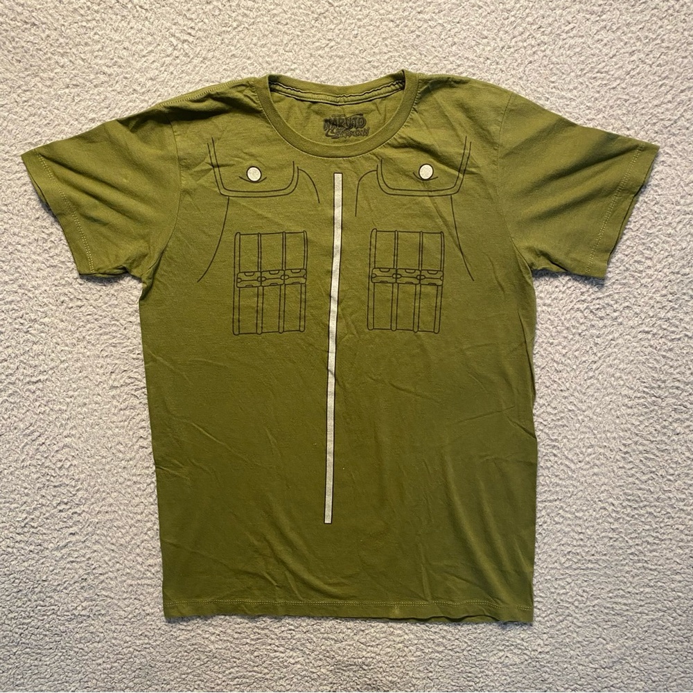 VTG Y2K Naruto Shippuden Kakashi Ripple Junction SS T-Shirt Men’s Medium RARE